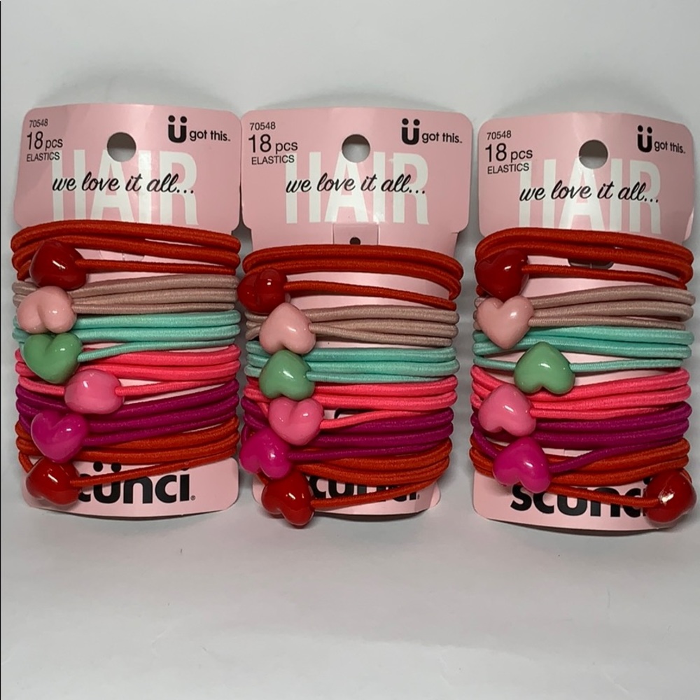 Pack of 3 Scunci Elastic